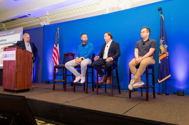 Chris Navitsy, PE, Mark Shannaberger, Paul Caiano and Dr. Zach Labe