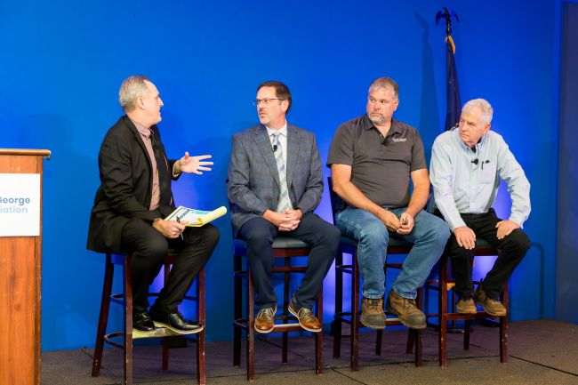 Larry Rulison, Rob Fitch, Mike Monroe and Paul Fried