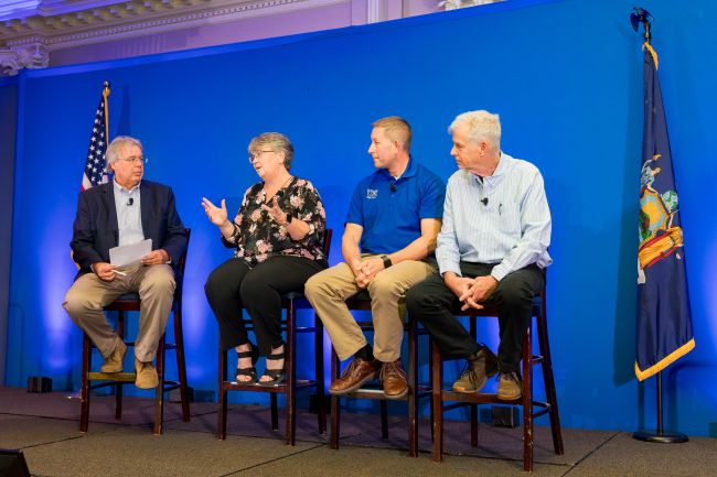 Chris Navitsky, PE, Jennifer Clark, Chris Howk and Paul Fried